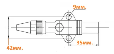 Вентиль запорный всасывающий Bitzer 2FC-2.2Y-40S 2FC-3.2Y-40S